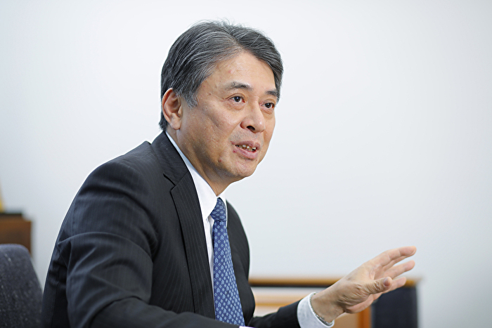 ＡＧＣ平井氏インタビューカット