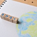 SDGsをイメージした地球のイラスト