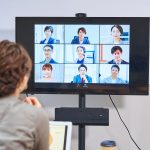 オンライン会議中のイメージ