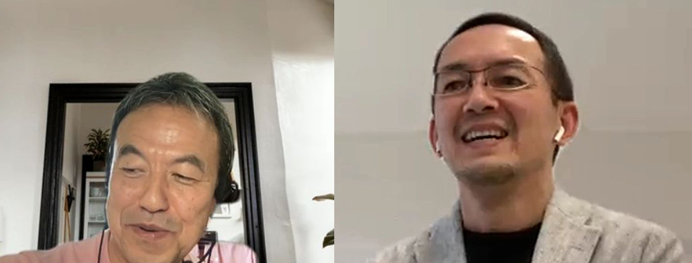 加藤茂博と藤井薫写真