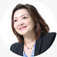 池田千恵さんプロフィールカット