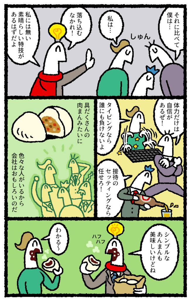 マンガ 自分には 特技 と言えるものがない アイデアマンに相談だ リクナビnextジャーナル マンガ 自分には 特技 と言えるものがない アイデアマンに相談だ リクナビnextジャーナル