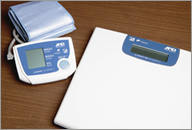 Bluetooth内蔵の血圧計「UA-767PBT-C」と体組成計「UC-321PBT-C」（法人向け）